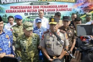 Karhutla Mereda, Polda Riau Siapkan 260 Plang Cegah Kebakaran Berulang